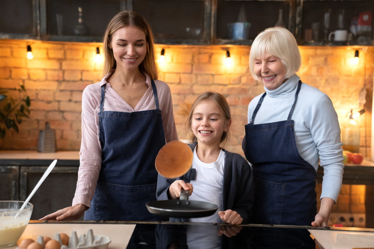 Comment apprendre à cuisiner avec sa grand-mère ?